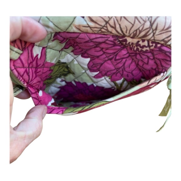 Vera Bradley Mini Hipster Crossbody Bag in Hello Dahlia! Pattern - Picture 6 of 11